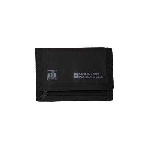Front - Mountain Warehouse Logo RFID Blocking Wallet