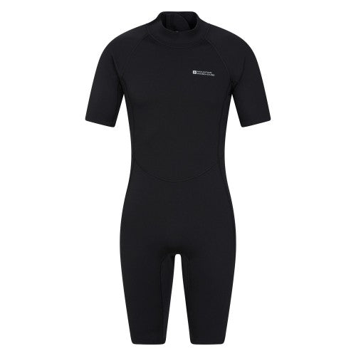 Front - Mountain Warehouse Mens Shorty Wetsuit