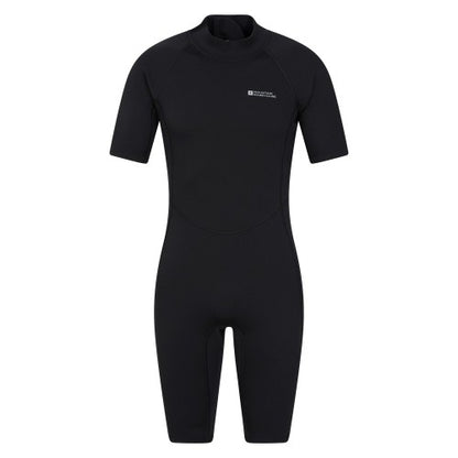 Front - Mountain Warehouse Mens Shorty Wetsuit