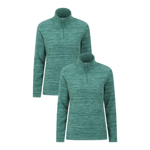 Front - Mountain Warehouse Womens/Ladies Snowdon Fleece Top