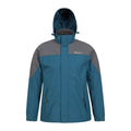 Front - Mountain Warehouse Mens Storm III 3 in 1 Waterproof Jacket