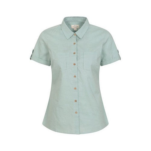Front - Mountain Warehouse Womens/Ladies Coconut Short-Sleeved Shirt