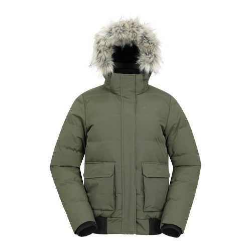 Front - Mountain Warehouse Womens/Ladies Franklin Padded Bomber Jacket
