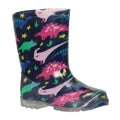 Front - Mountain Warehouse Childrens/Kids Splash Wellington Boots