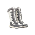 Front - Mountain Warehouse Womens/Ladies Snowflake Extreme Long Snow Boots