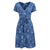 Front - Mountain Warehouse Womens/Ladies Santorini Printed Jersey Wrap Dress