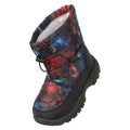 Front - Mountain Warehouse Toddler Caribou Adaptive Tie Dye Snow Boots