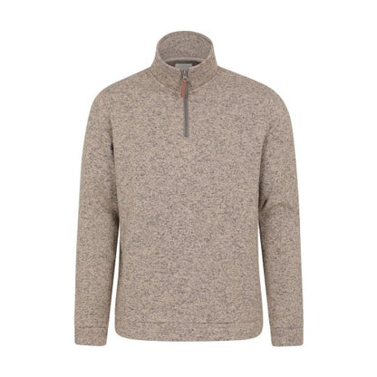 Front - Mountain Warehouse Mens Idris Fleece Top