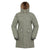 Front - Mountain Warehouse Womens/Ladies Acorn Waterproof Borg Lined Padded Parka