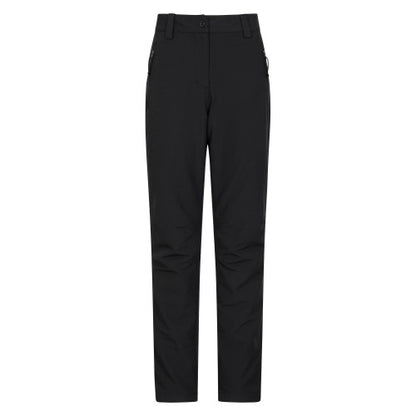 Front - Mountain Warehouse Womens/Ladies Arctic II Stretch Fleece Lined Long Trousers