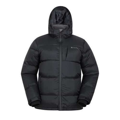 Front - Mountain Warehouse Mens Frost II Extreme Down Jacket