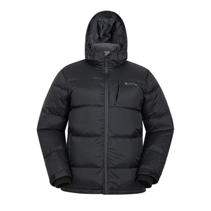 Front - Mountain Warehouse Mens Frost II Extreme Down Jacket