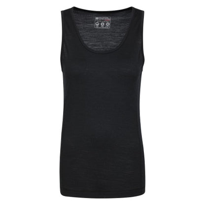 Front - Mountain Warehouse Womens/Ladies Merino Wool Cami Vest Top
