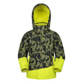Front - Mountain Warehouse Childrens/Kids Whistler Geometric Ski Jacket