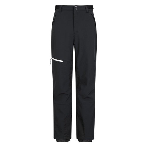 Front - Mountain Warehouse Mens Axis Extreme Softshell Ski Trousers