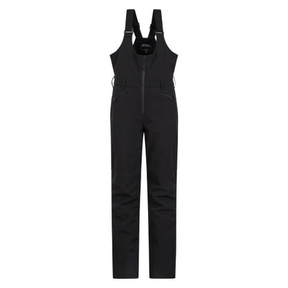 Front - Mountain Warehouse Womens/Ladies RECCO Bibbed Ski Trousers