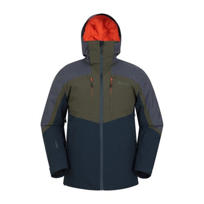 Front - Mountain Warehouse Mens Anton Waterproof Ski Jacket