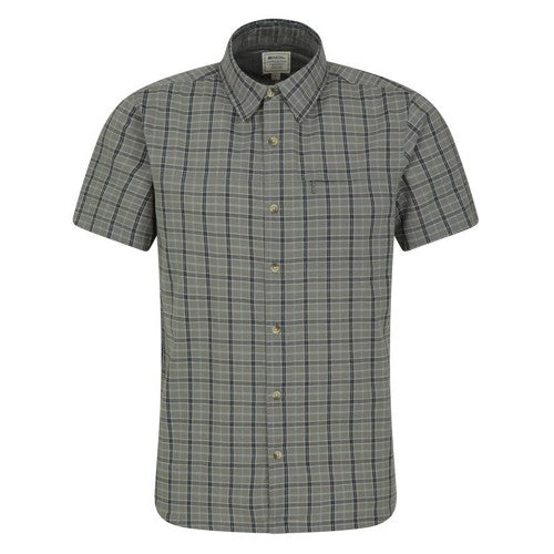 Front - Mountain Warehouse Mens Holiday Cotton Shirt