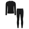 Front - Mountain Warehouse Mens Asgard Merino Wool Base Layer Set