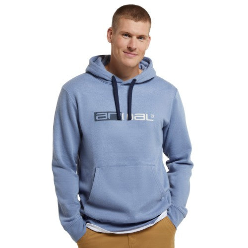 Front - Animal Mens River Organic Hoodie