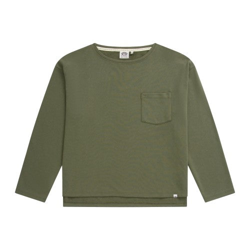Front - Animal Womens/Ladies Luna Organic Long-Sleeved Top