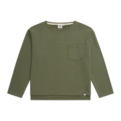Front - Animal Womens/Ladies Luna Organic Long-Sleeved Top