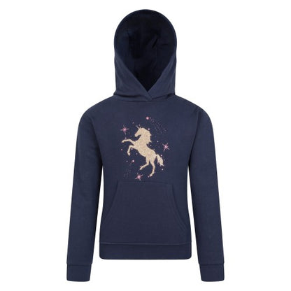 Front - Mountain Warehouse Childrens/Kids Unicorn Organic Hoodie