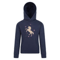 Front - Mountain Warehouse Childrens/Kids Unicorn Organic Hoodie