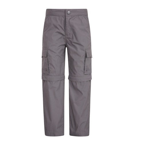 Front - Mountain Warehouse Childrens/Kids Convertible Active Trousers