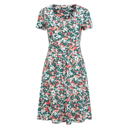 Front - Mountain Warehouse Womens/Ladies Orchid Leaf Print UV Protection Dress