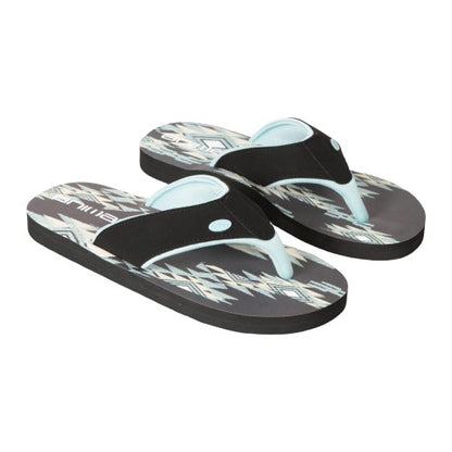 Front - Animal Womens/Ladies Swish Aztec Recycled Flip Flops