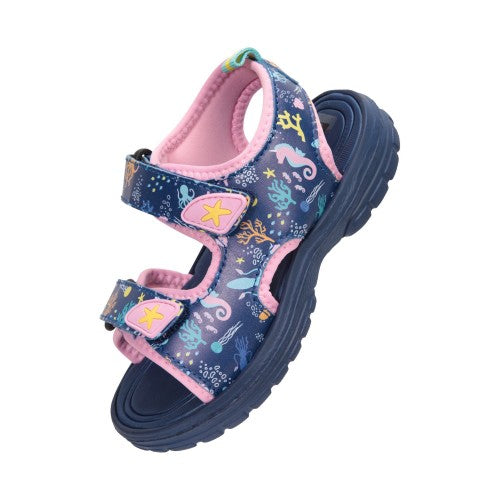 Front - Mountain Warehouse Childrens/Kids Sand Sea Creatures Sandals