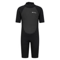 Front - Mountain Warehouse Childrens/Kids Contrast Panel Wetsuit