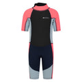 Front - Mountain Warehouse Childrens/Kids Contrast Panel Wetsuit