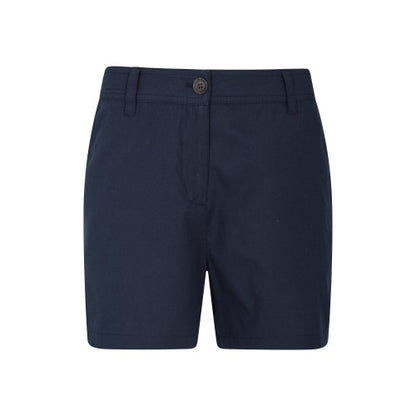 Front - Mountain Warehouse Womens/Ladies Organic Cotton Plain Shorts