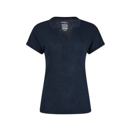 Front - Mountain Warehouse Womens/Ladies Skye Slub Quick Dry T-Shirt