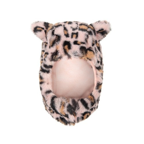 Front - Mountain Warehouse Childrens/Kids Bear Faux Fur Trapper Hat