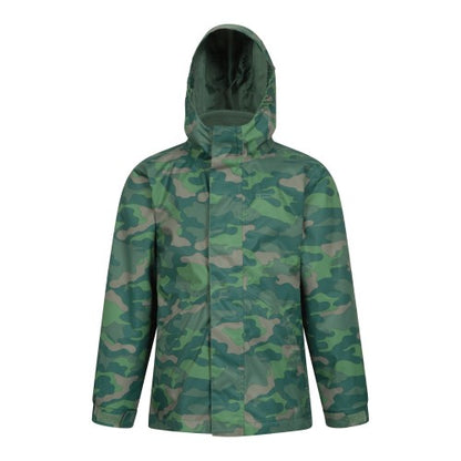 Front - Mountain Warehouse Childrens/Kids Atom 3 in 1 Waterproof Jacket