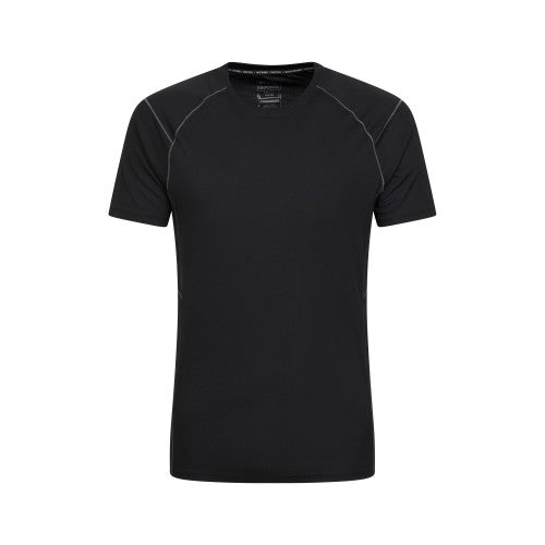 Front - Mountain Warehouse Mens Approach Lightweight Hiking T-Shirt