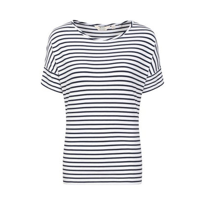 Front - Mountain Warehouse Womens/Ladies Kynance Striped Loose Fit T-Shirt