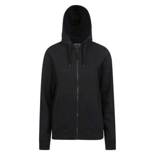 Front - Mountain Warehouse Womens/Ladies Keyne Organic Full Zip Hoodie