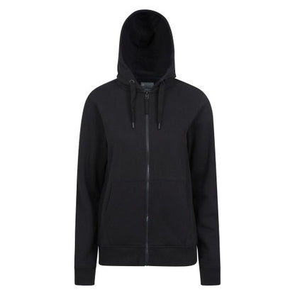 Front - Mountain Warehouse Womens/Ladies Keyne Organic Full Zip Hoodie