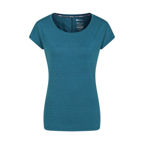 Front - Mountain Warehouse Womens/Ladies Dynamic Panna IsoCool Loose T-Shirt