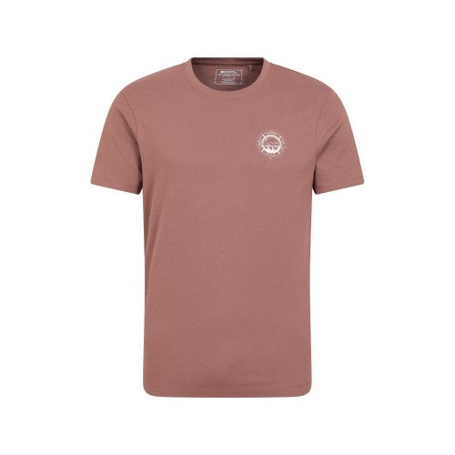 Front - Mountain Warehouse Mens Compass Organic T-Shirt