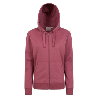 Front - Mountain Warehouse Womens/Ladies Essentials Full Zip Hoodie