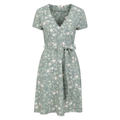 Front - Mountain Warehouse Womens/Ladies Santorini Orchid Wrap Dress