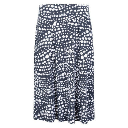 Front - Mountain Warehouse Womens/Ladies Waterfront Spotted Jersey Midi Skirt
