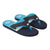 Front - Animal Mens Jekyl Colour Block Recycled Flip Flops
