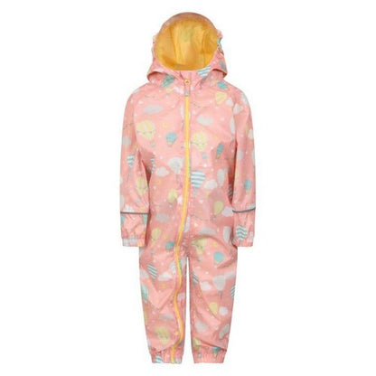 Front - Mountain Warehouse Childrens/Kids Puddle Clouds Rain Suit