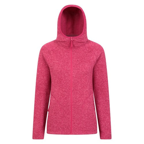 Front - Mountain Warehouse Womens/Ladies Nevis Full Zip Hoodie